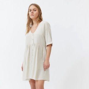 Urban Outfitters Blake Button-Down Frock Dress